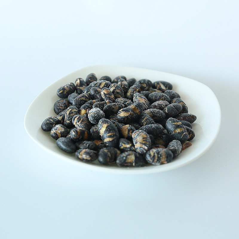 Wasabi Black Soya Bean Snacks Roasted Coated Crispy and Crunchy Edamame with Kosher Halal Certifications