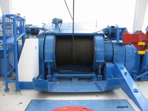 Quality Lebus 120KN Marine Hydraulic Winch , Crane Winch System For Mine Lifting wholesale