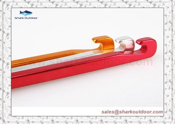 Aluminum Outdoor Square Camping Equipment Tent Nail Tent Peg Ground Nail Tent