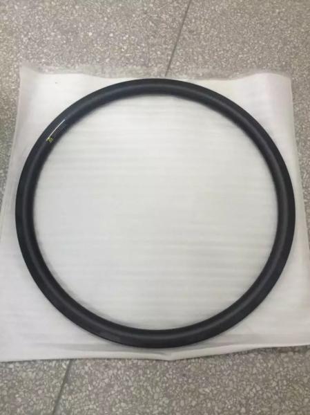 Carbon Clincher Compatible Tubuless Rims 700C 56MM 25mm Wide Road Bicycle Ruedas