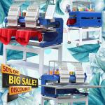 China famous HOLiAUMA 2 head embroidery machine 10 years service guaranteed cap