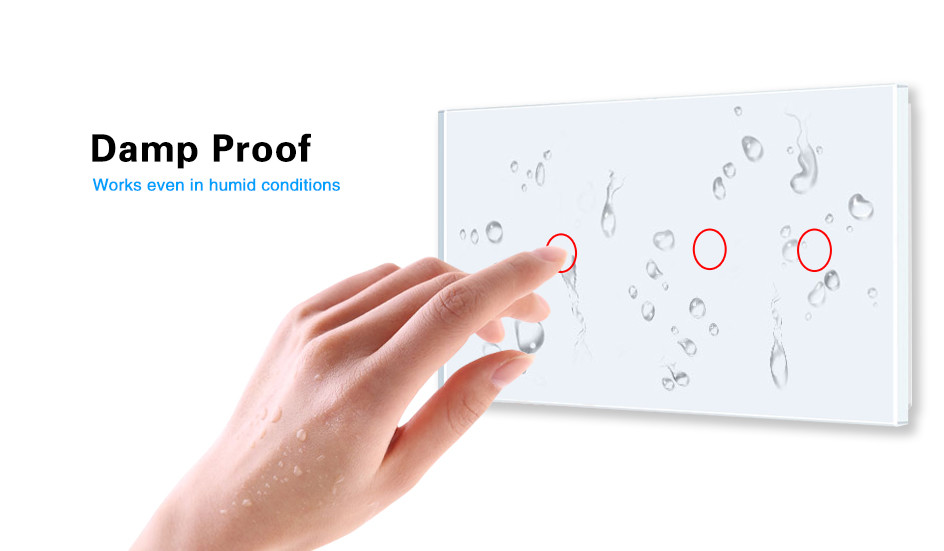 8 Gang Wifi Touch Switch Light Embedded Installation Touch Lamp Control Switch