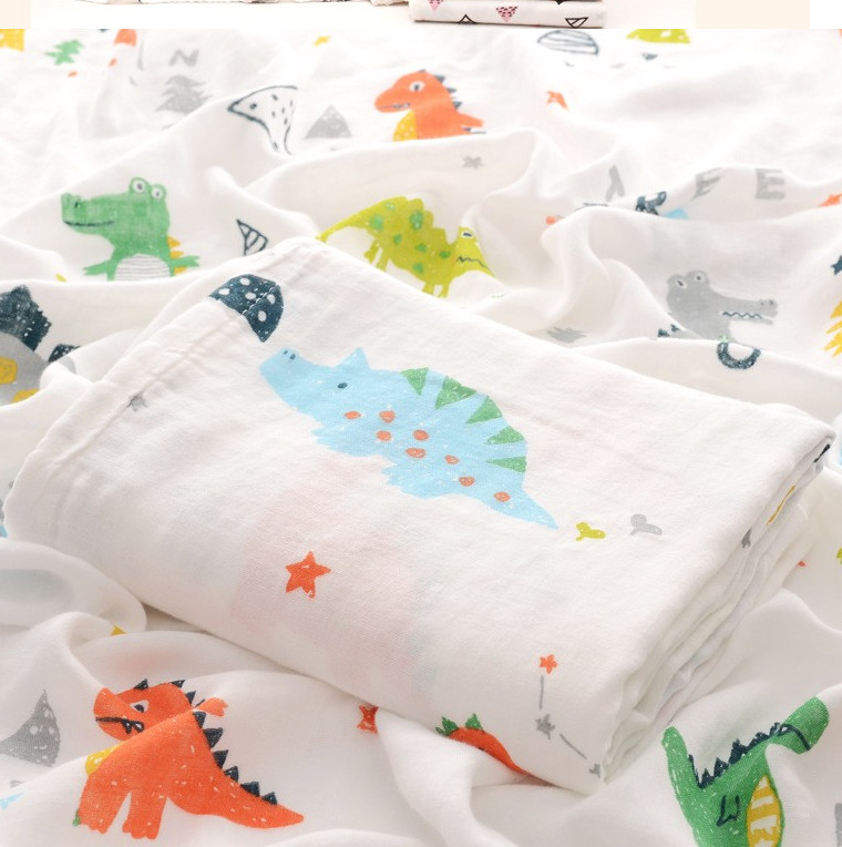 Multilayer White Double Gauze Fabric