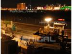 Pavement lighting balloon for highway construction vehicle mount LED600w