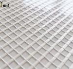140g Self Adhesive Fiberglass Mesh 5*5mm C Glass Fiber Glass Mesh White