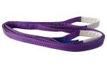 Purple Polyester Flat Webbing Sling Flat Web Lifting Slings ISO9000