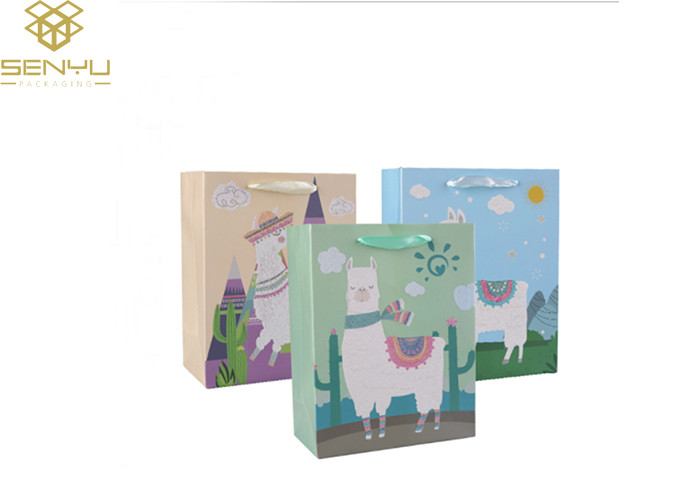 Shopping Packaging Small Paper Gift Bag With Your Own Logo