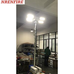 Quality 2.5m roof mount mast tower light/ 2.5m pneumatic telescopic mast tower light/ LED light tower/ robot light tower wholesale