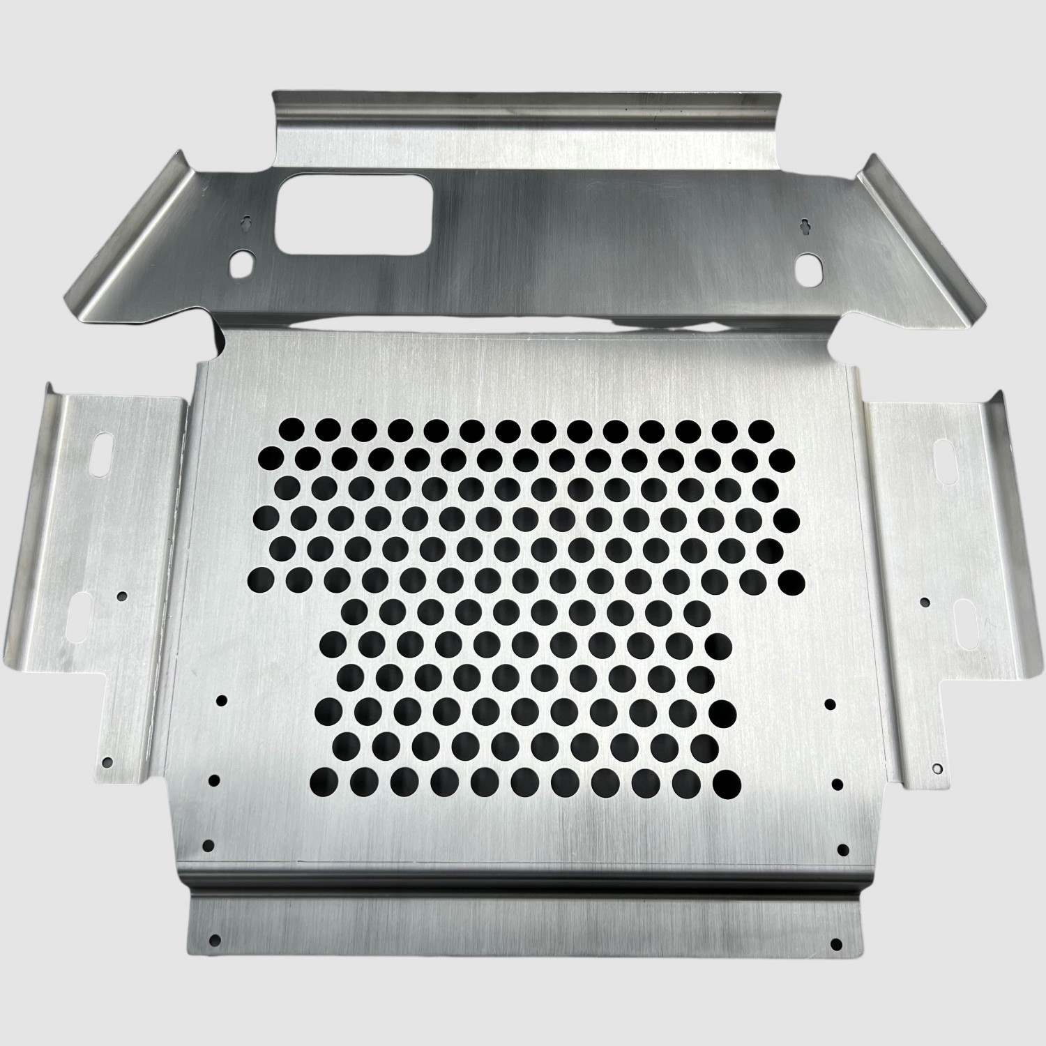 Vacuum Casting Aluminum Rapid Prototyping In Aerospace Silver Color