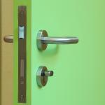 Swing Sound Proof Wood HPL Doors Perlite Filler Material