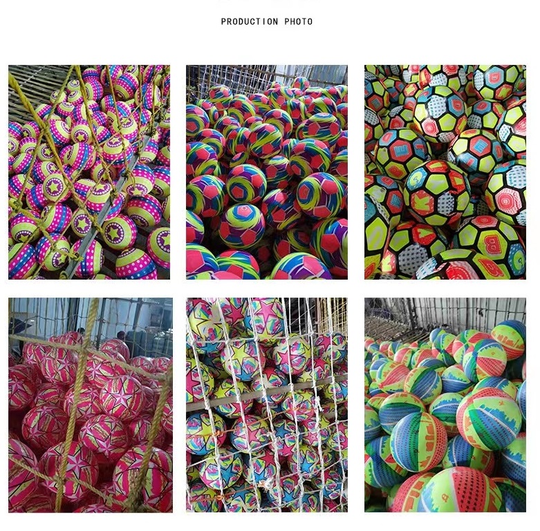 Customized Logo Bright Color Full Printing Vinyl Pvc Toy Ball for Outdoor and Indoor Fun