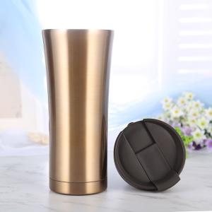 Quality Vacuum Insulated Wide Mouth Stainless Steel Water Bottle Customized Color wholesale
