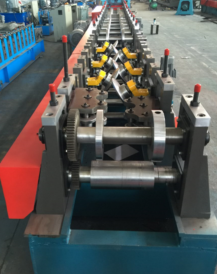 15kw Steel Rail Strut Machine Metal Stud Roll Former for Linear Guide