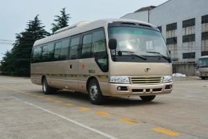 Quality 7M Toyota Coaster Mini Bus Front Cummins Engine Euro 3 Semi - Integral Body wholesale