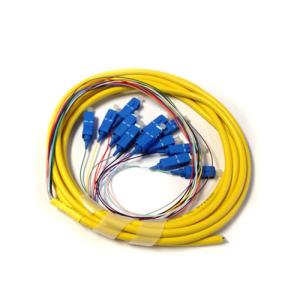 Quality 12 Cores Mini Breakout Fiber Optic Pigtails For Sc Connector wholesale