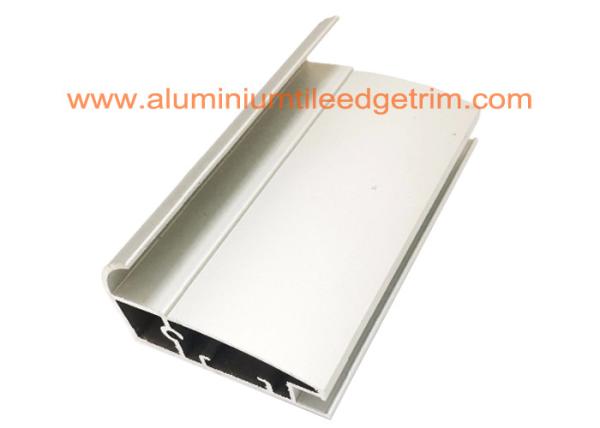 T3-T8 Temper Aluminium Door Profiles , Aluminium Screen Door Extrusions Matt