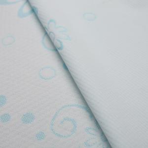 Quality Breathable Poly 220gsm Jacquard Mattress Fabric RoHS Certification wholesale