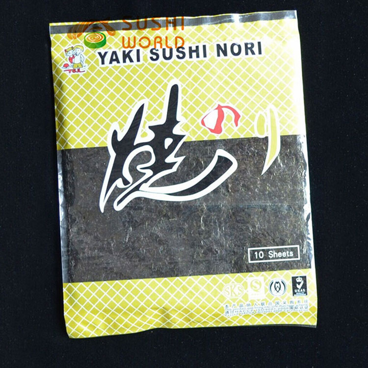 Organic Roasted Nori Snack Sheets Healthy Seaweed Sheets for Normal Consumption Item