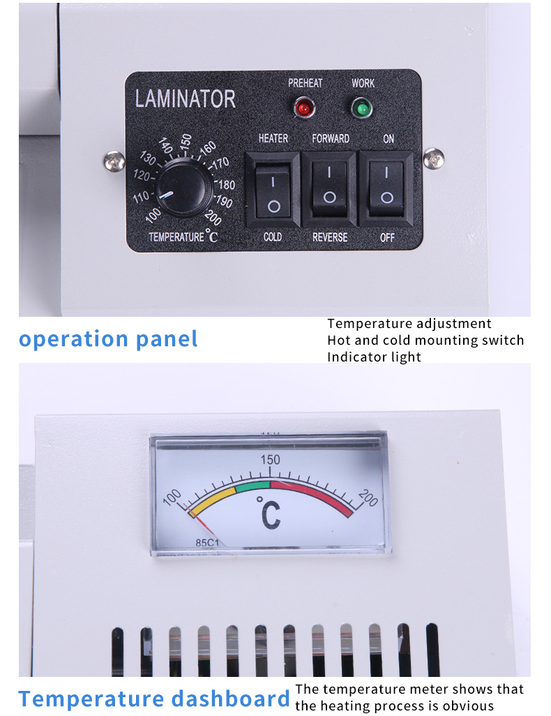 Protect Photos And Cards With Handy A2 Desktop Laminator 640*210*105mm