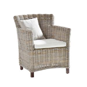 Quality Depth 52cm Rattan Wicker Chairs wholesale
