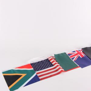 Quality Sports And Games World Cup Flags Digital Printing Silk Printing wholesale