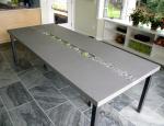 High Strength Garden Outdoor Concrete Furniture GRC Concrete Bench Furniture