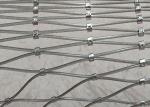SUS304 Balustrade Cable Mesh Stainless Steel Rope Netting 2.0mm Anti Corrosion
