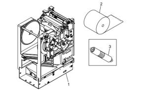 Quality ATM Machine Parts THERMAL JOURNAL PRINTER 009-0023876 wholesale