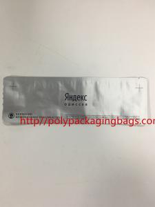 Quality Custom Printed Plastic Packaging Aluminum Foil Pouches 3 Sides Heat Sealed wholesale
