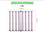 Foldable 900W 2 Channel Dimmable UV Full Spectrum LED Grow Light