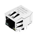 10/100 Base-T Shielded Magnetic Jack RJ45 Connector