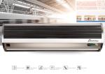 2025 Aluminum / ABS Cover Door Fan Air Curtain Keeping Indoor Air Conditioning