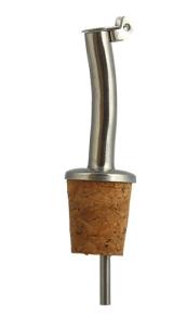 Quality Customized LOGO Pour Spout For Oil and Wind with stainless steel cork GK-PS01 wholesale