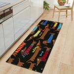 Modern Personalized Kitchen Floor Mats Long Strip Kitchen Carpet Runner