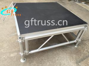 Quality GF 750kgs/M2 Aluminum Platform Stage For Outdoor Concert wholesale