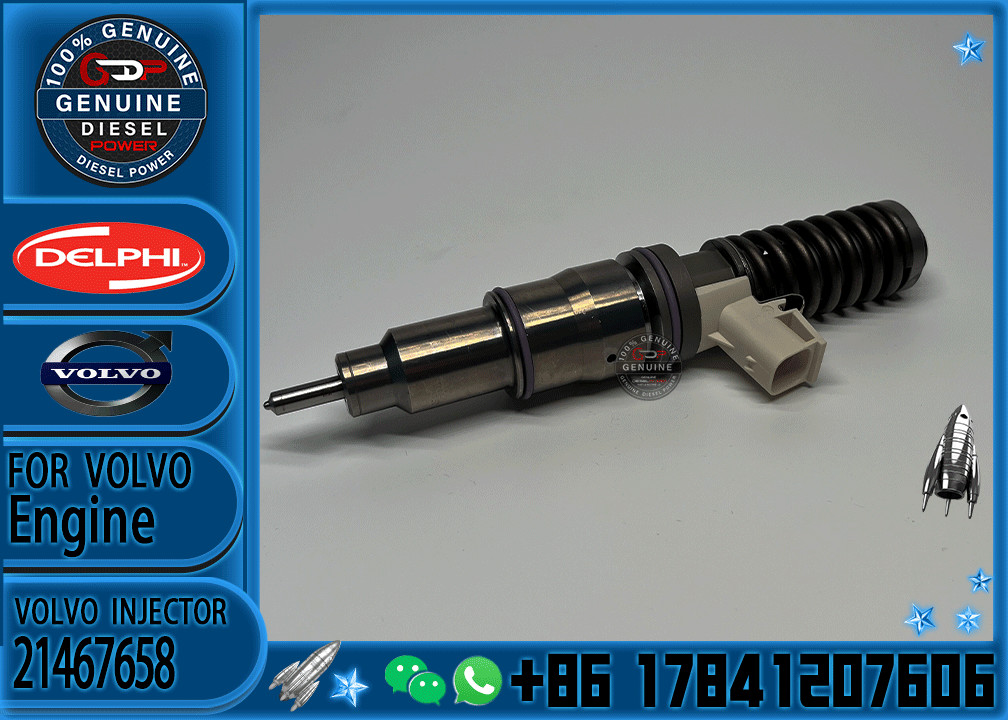 21569191 Fuel Injector Diesel Engine Injector Common Rail Injector 22378580 21698153 21644598 21467658