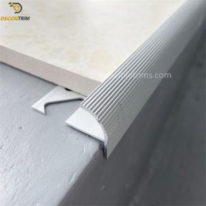 Quality Tile Aluminum Edge Trim Bullnose Trim Pieces Tile Edge Backsplash Edge Trim Strips wholesale