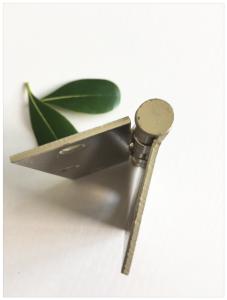 Quality Steel Circle Stainless Steel Ball Bearing Hinges Bright Brass Plated 3.0mm Thickness wholesale