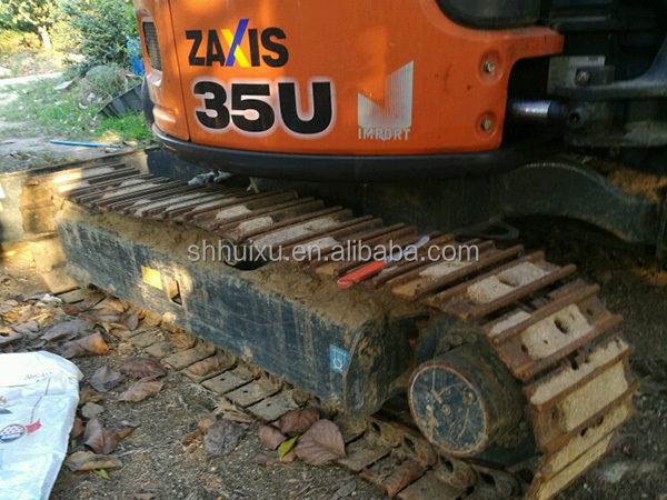 Hitachi in stock Used mini digger Japanese HITACHI 35 for sale/Second hand Small Crawler Excavator good condition HITACHI 35