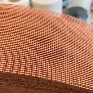 Quality Dip Coated Industrial Mesh Fabric Lightweight Construction Woven Grid Cloth wholesale