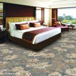 100 Nylon Hotel Carpet Flooring , Fire Resistant Hearth Rugs 16 Colors