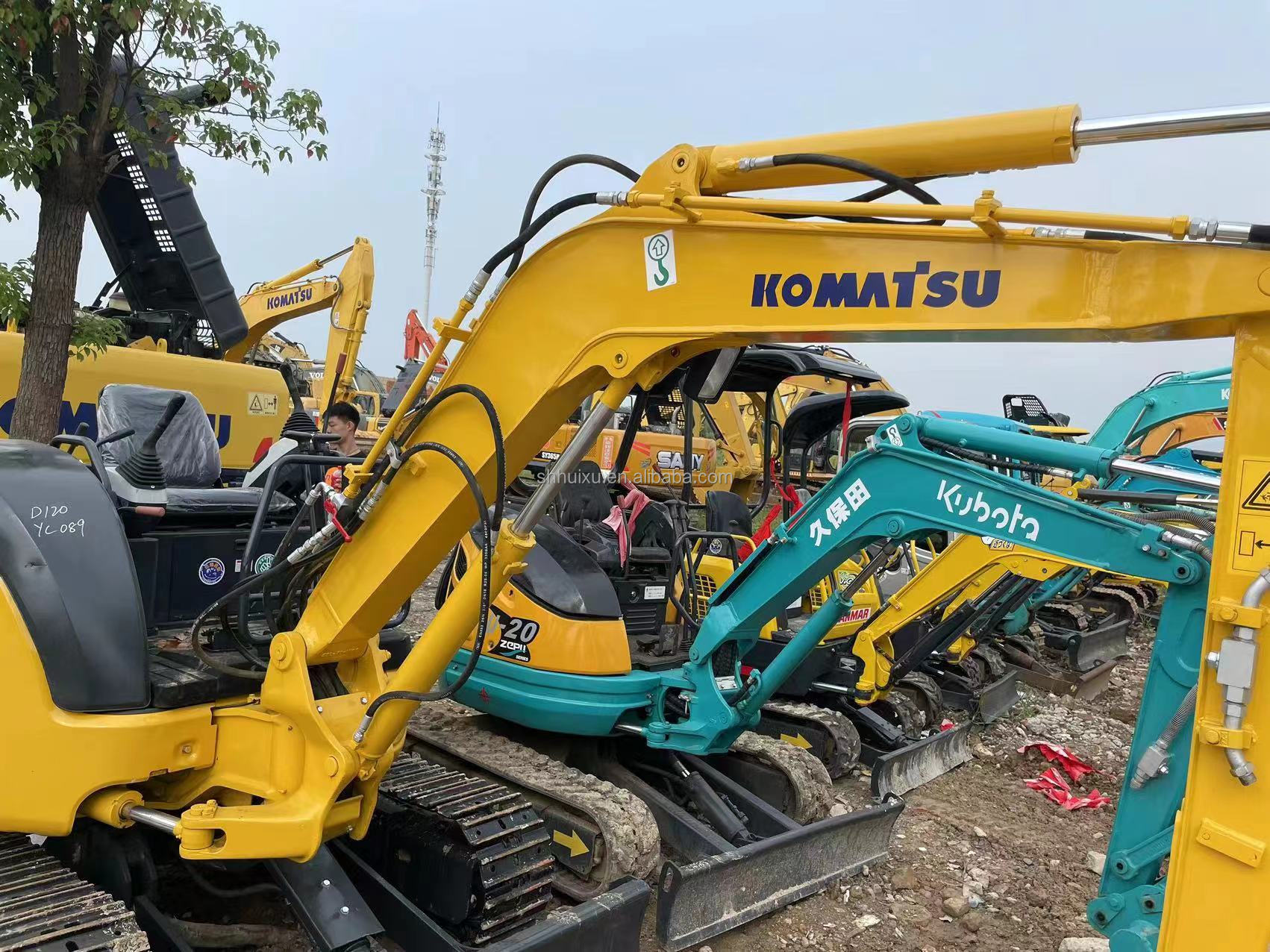 Original Paint 3 Ton Used Mini Excavator Used Komatsu Pc30 3000KG