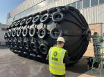 Pneumatic Rubber Fender Original Diameter From 0.5m To 4.5m Black Original