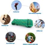Custom High Quality Hiking Mountaineering Rescue Fire Escape Rope 10.5mm Rock