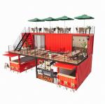 Experience the Best of Beer/Coffee/Food Kiosks with Our 40FT Container Bar and