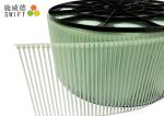 Heat Resisting Strip Cable Ties W2.5mm * L100mm With 8kg Tensile Strength