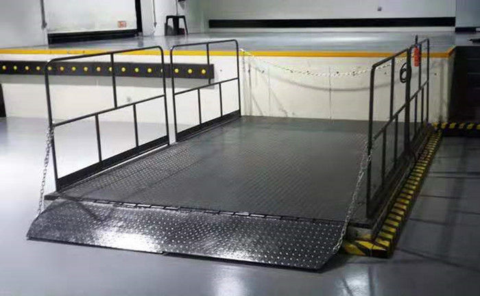 Explosion Proof Hydraulic Dock Lift,Scissor Dock Loading Ramp For Load Or Unload From Trucks