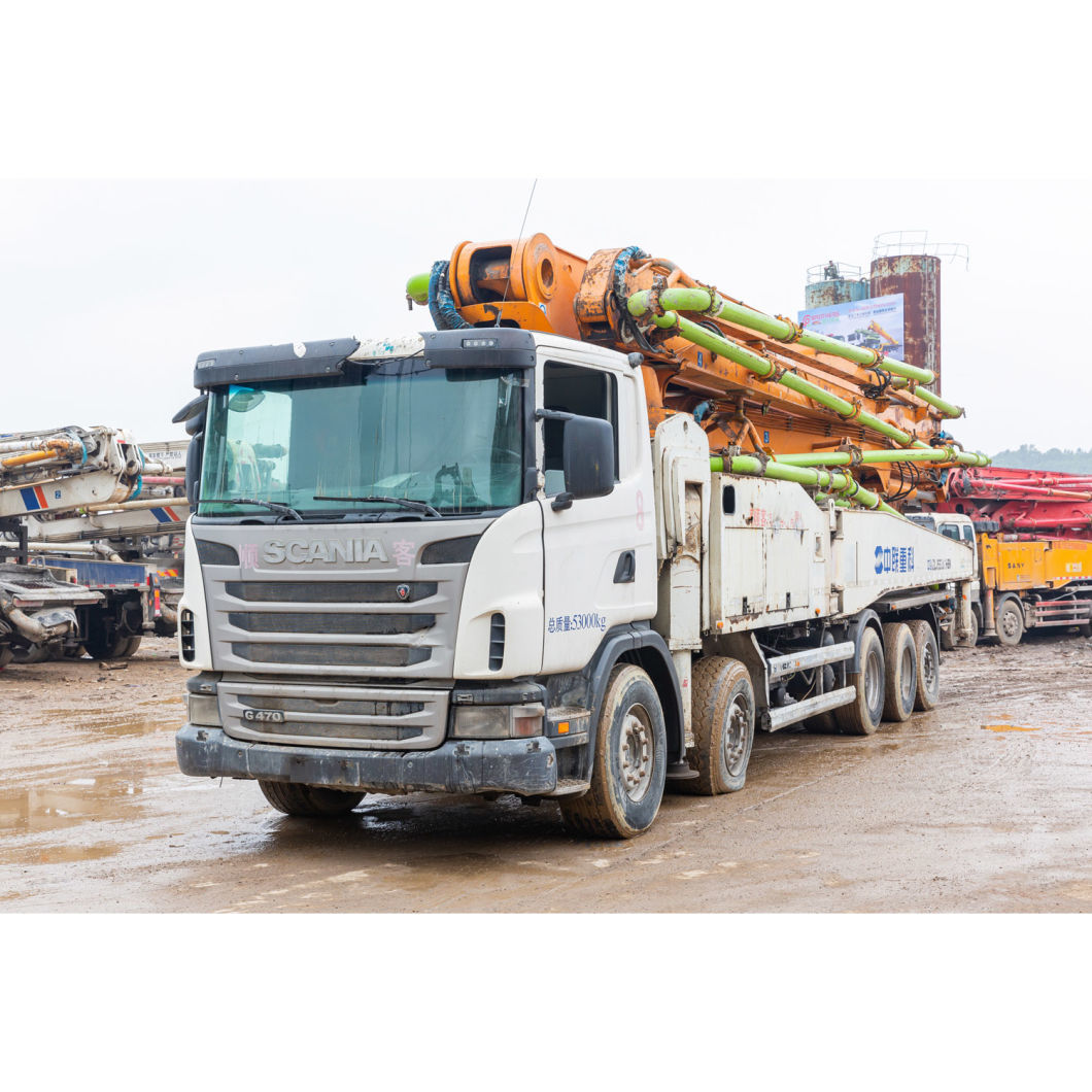 High Quolity Second Hand Concrete Boom Pump Truck Zoomlion 63m