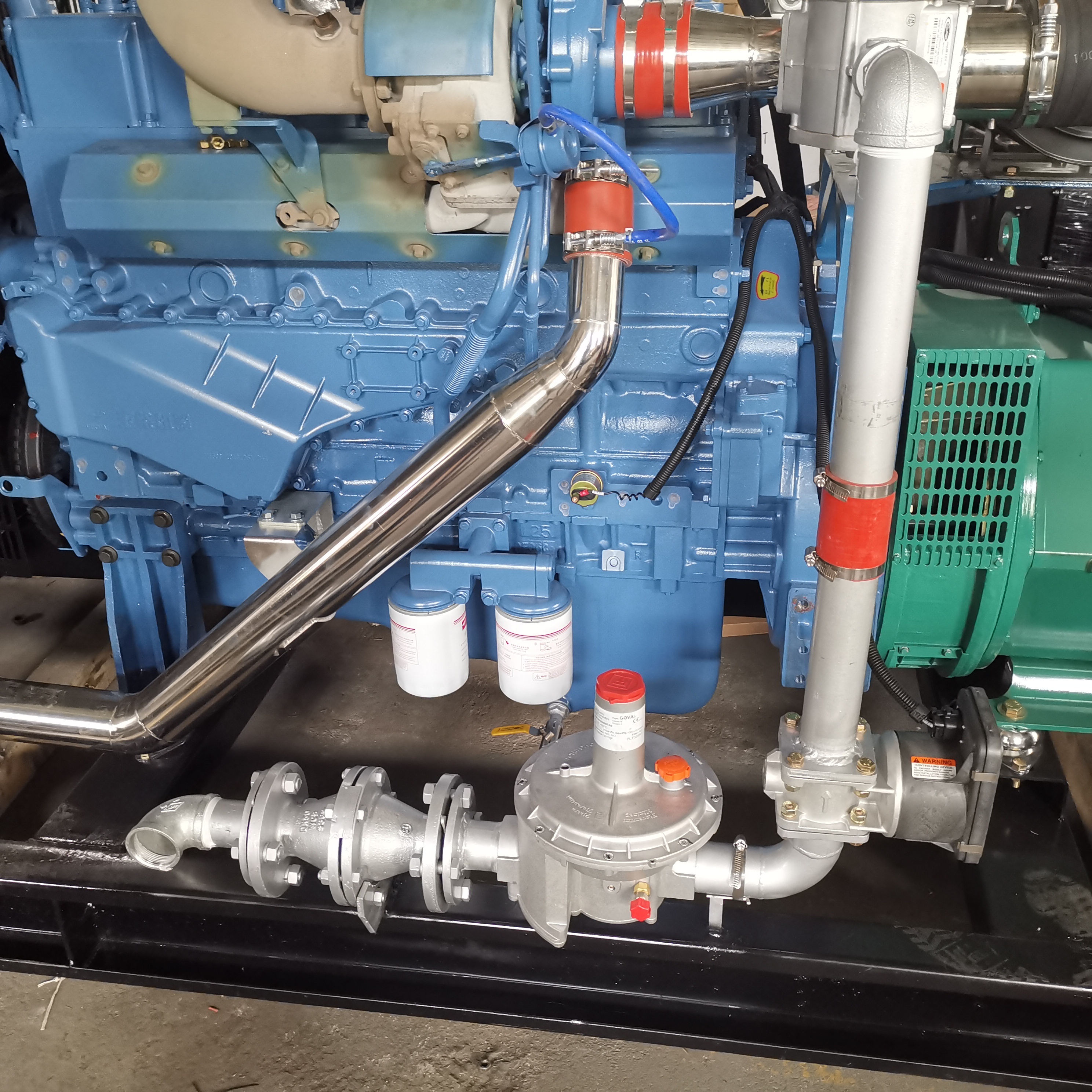 CE/ISO9001 Certified 20kw-200kw Natural Gas Generator for Customer Requirements