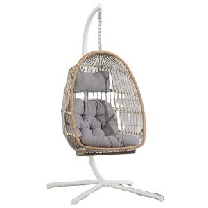 Quality 260KGS Weight Capacity Metal C Style Type Frame Hammock Chair Stand for Outdoor Leisure wholesale